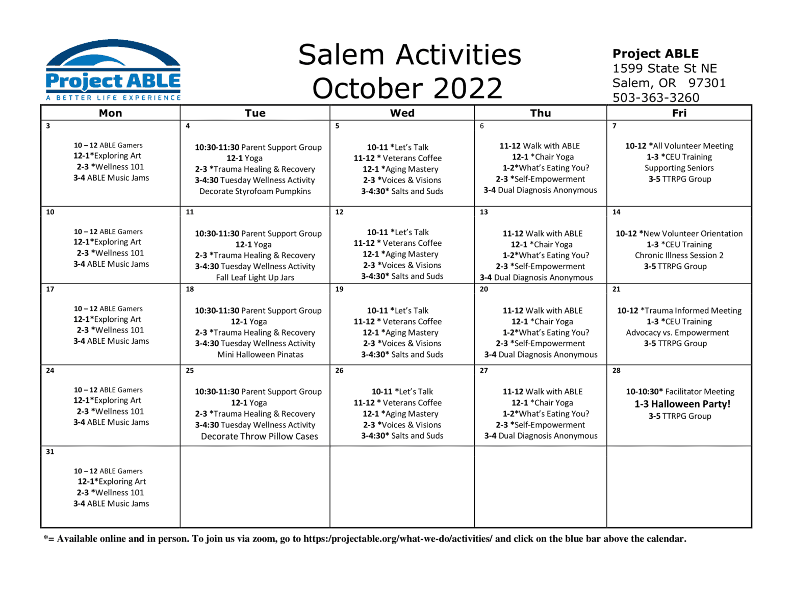Salem Cal Oct 2022 B-1