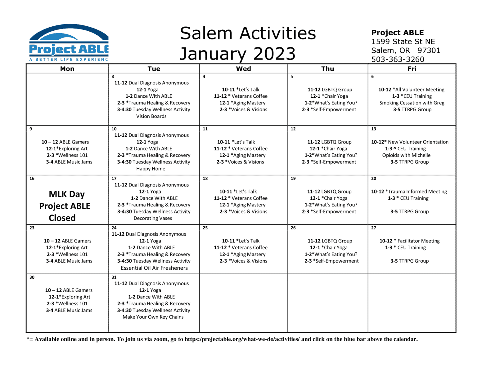Salem Cal Jan 2023 A-1